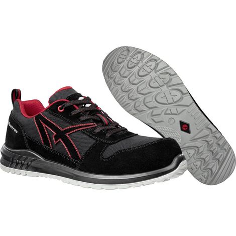 [NEUWERTIG] B-Ware Albatros Sicherheitsschuh S3 CLIFTON LOW SRC 648700210000043 schwarz rot Größe (1/2)