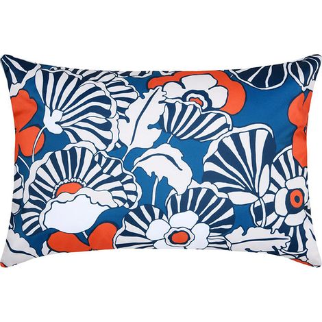 Funda Janna Cojín Exterior Marino 40x60cm - Tela