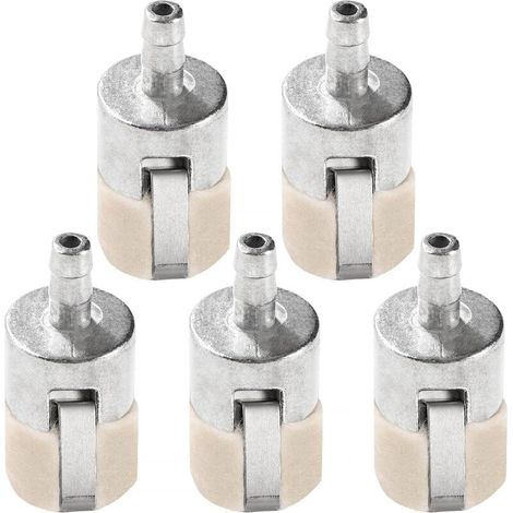 5-teiliges Kraftstofffilterelement für Kettensägen, kompatibel mit den Motorsense-Modellen 125-527, 131-205-07320, 3112, T230, T231, FC75 und FS85.