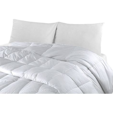 Interno Piumino Antiacaro Piumone Letto 4 Stagioni Estate Inverno Bianco Lavabile, misuraPiazza E Mezzacolore4 Stagioni (1/4)