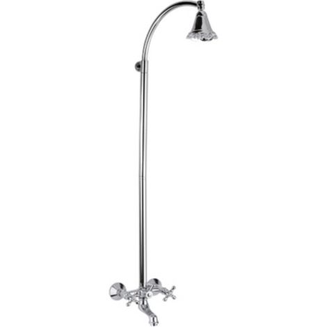 Rubinetto vasca con colonna doccia e soffione - serie liberty (1/3)