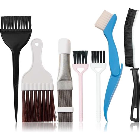 Kit de nettoyage 7 pièces sèche-linge condensation brosse lamelleuse pompe à chaleur accessoire filtre nettoyage gaine climatisation et sèche-linge (1/5)
