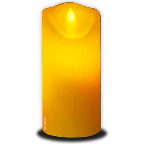 V-TAC VT-7568 Candela LED fiamma oscillante finta da tavolo 11cm per bagno, feste, a Batteria AA - 10572 (1/5)