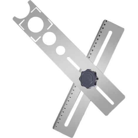 1 pièce Perceuse à Trou Réglable pour Carrelage et Verre Outil Professionnel avec Ventouse Puissante pour Perçage des Tuiles et Marbres (1/5)