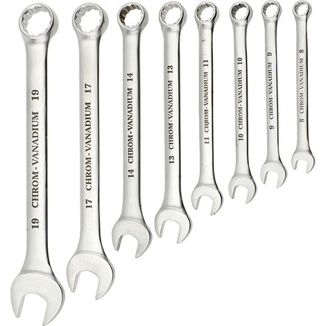 KWB Gabel-Ring-Schlüssel-Satz, 8-tlg. - 460300 (1/2)