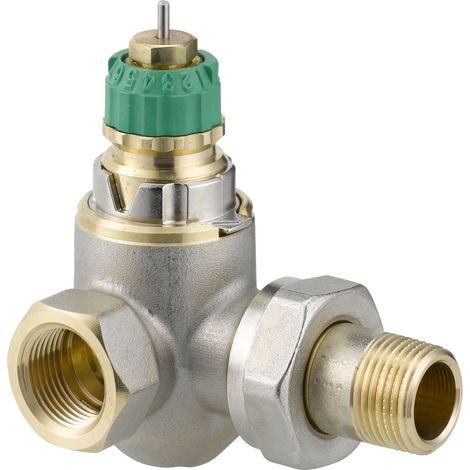 Danfoss Dynamic Valve RA-DV 15 druckunabhängig, R 1/2, WE re,vernickelt, 013G7719 (1/2)