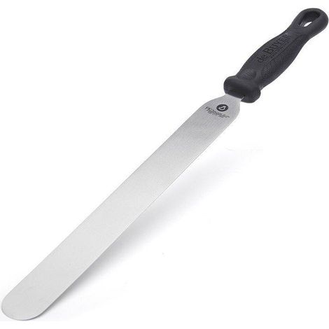 de Buyer Gerade Spachtel schwarz 30 cm Edelstahl