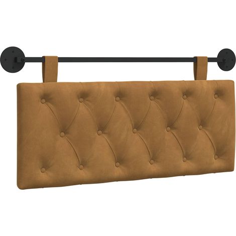 Tête de lit suspendue Marron 110 x 55 x 7 cm Velours (1/5)