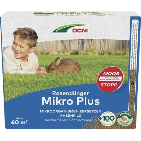 CUXIN DCM Rasendünger Mikro Plus, 3 kg