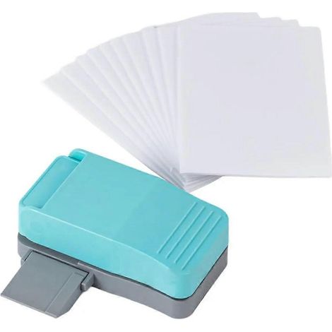 Lochmaschine für Papierpuzzles im Format 12,7 x 8 cm, inklusive 10 selbstklebender Schaumstoffplatten zur Herstellung von DIY-Puzzles und -Spielzeug. (1/5)