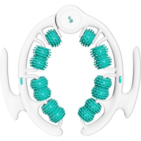 Rouleau Massage Anti-Cellulite - 1 Unité - Plastique Dur - Stimulation Circulation - Cuisses Fesses Ventre Bras - Bleu (1/5)