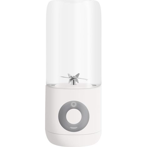 Extracteur de jus portable et compact pour fruits et légumes, mixeur à fruits rechargeable USB 500 ml, 6 lames, idéal pour la maison et les voyages. (1/3)