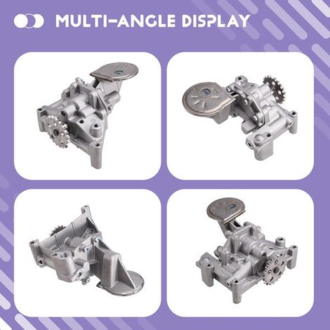 Die Ölpumpe 100187 9607379780 ist für die Motorölpumpen der Peugeot-Modelle 206, 307 und 308 geeignet. (1/4)