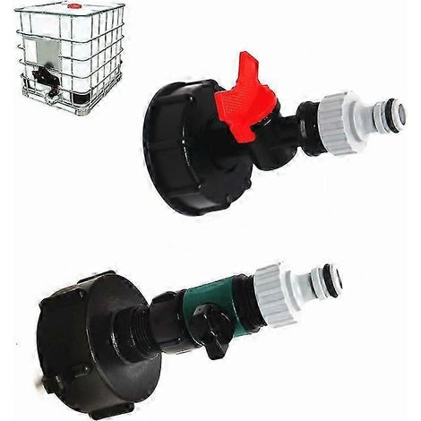 2025 tout nouveau réservoir d’eau Ibc de 1000 litres S60  6 à 3/4 pouce connecteur Accessoires Switch (1/3)