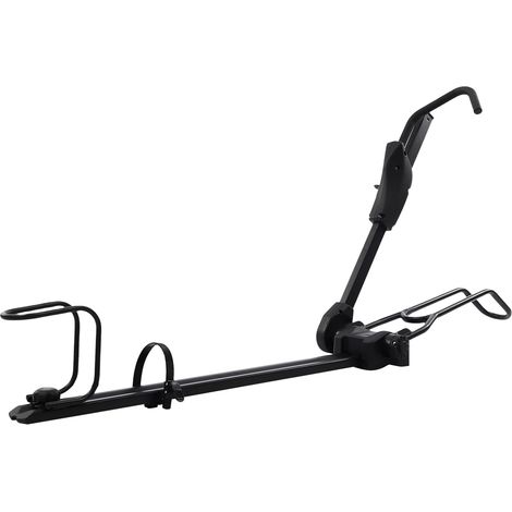 Porte-Vélos De Toit, Porte-vélos de Toit avec Systèmes de Verrouillage, Longueur de Bras Réglable 29-38 Pouces support de vélo Montage Universel pour Voiture SUV Noir (1/5)