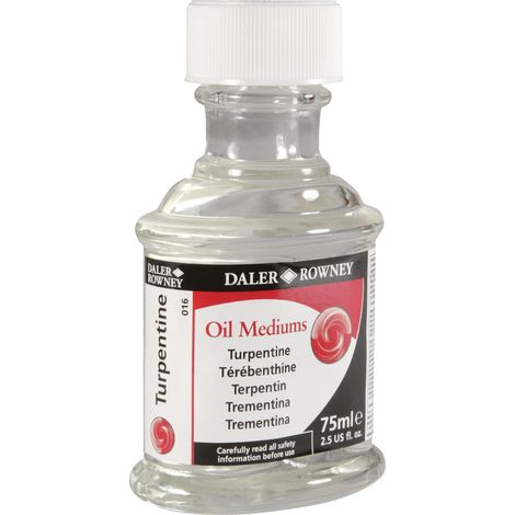 Disolvente daler-rowney turpentine tóxico inflamable 75 ml
