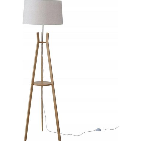 Lampada da terra Boltze AVAL multicolore in bambù 153 cm