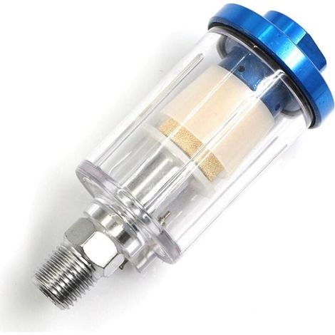 Filtre à air comprimé Mini, filtre à poussière séparateur d'huile à eau pour particules Mini pour pistolets et autres outils pneumatiques (1/5)
