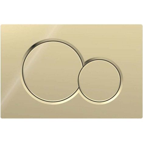 Für Geberit Sigma01 Betätigungsplatte für Zweimengenspülung: Spezial verzinktes Messing (115.770 DT.5) (1/4)