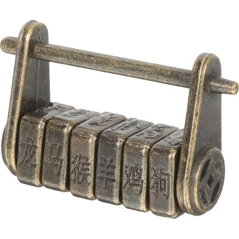 à combinaison ancien cadenas rétro serrure à code ancienne