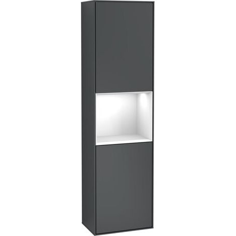 Villeroy & Boch G460GFHG Armoire haute Finion G46 418x1516x270mm (1/2)