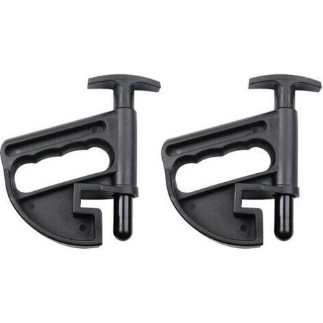 Changeur de pneus Pince à talon de pneu en nylon durable Outil de centre de chute Pince à talon de pneu de moto Pince à talon de pneu de moto universelle (2 pièces) (1/5)