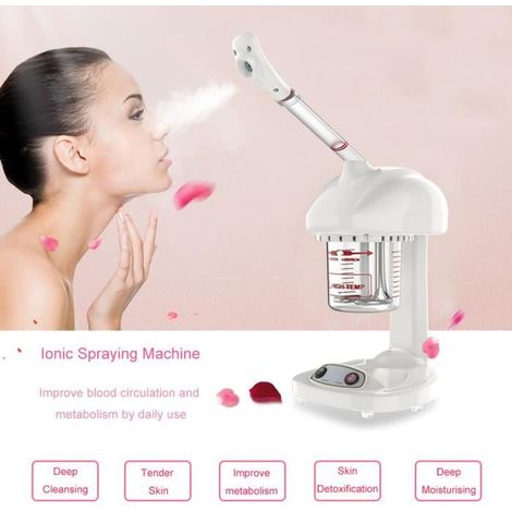 Gesichtsbedampfer für Spas, fortschrittliches Ionen-Sprühgerät, Gesichtsbedampfer für Kosmetikstudios, Ozon-Spa-Behandlungsgerät
