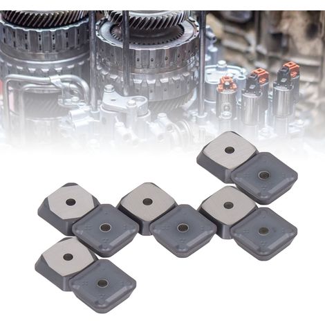 Boîte de 10 pièces, plaquettes carbure CNC, porte-fraises carbure indexables revêtus, outils de coupe pour tours à métaux SEET1203 (1/5)