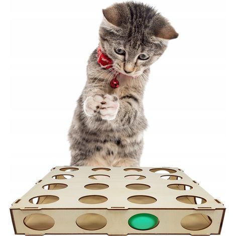Labirinto in legno per gatti (1/4)