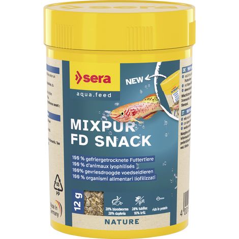 Sera Fischfutter FD Mixpur Nature 100 ml Fischfutter