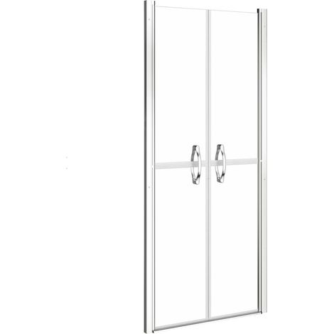 Porta doccia box doccia porta accessorio bagno parete doccia interno casa ESG trasparente 96 x 190 cm 020001989