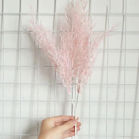 Plumes De Pampas Artificielles - 41 Cm - Pour Décoration De Mariage Centre De Table Intérieur Hôtel Fête - 2 Pièces (1/3)