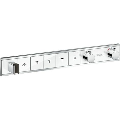 hansgrohe RainSelect Fertigset Unterputzmodell für 5 Verbraucher, (1/4)