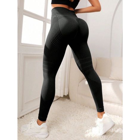 3D-Kompressionsleggings gegen Cellulite, Anti-Cellulite-Leggings für Damen, formen Sie Ihre Silhouette mühelos neu (Schwarz) (1/5)