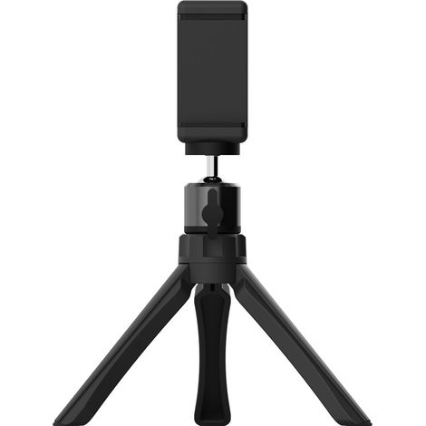 Mini treppiede per proiettore - Treppiede per mini proiettore portatile, supporto per proiettore con testa a sfera in metallo girevole a 360° per fotocamera, mini proiettore, webcam/PTZ treppiede + mo