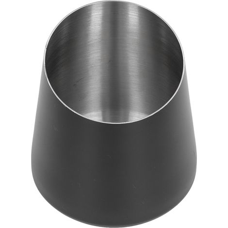 Seau à champagne en acier inoxydable, seau à vin de table, seau à glace pour vin rouge, noir (1/5)