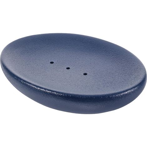 Easy-to-Clean Ceramic Soap Dish for Bathroom, Modern Artistic Design, Deformation Resistant, for Hotel and Home Decor (1/5)