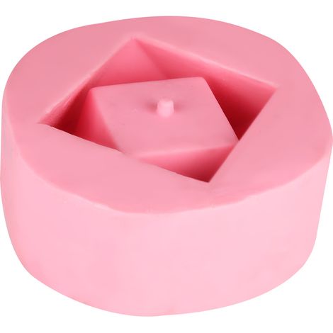 Moule En Silicone Géométrique Pour Pot De Fleur Succulente - Matériau Écologique Réutilisable - Idéal Pour Décoration Diy Et Résine - 1 Pièce (1/5)