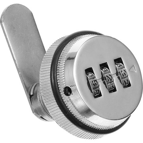 Cadenas à combinaison métallique Ipetboom pour armoires, diamètre (1/5)