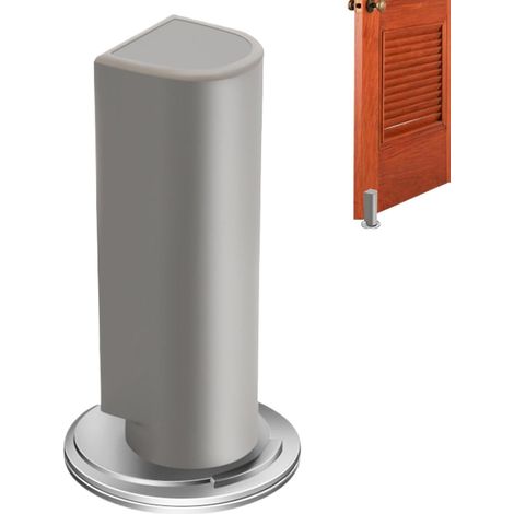 Silent Windproof Door Stoppers, Heavy Duty Floor Door Stopper with Adhesive No Drill Solution for Bedroom, Kitchen, and Bathroom, Provides Maximum Stability and Protection (1/5)