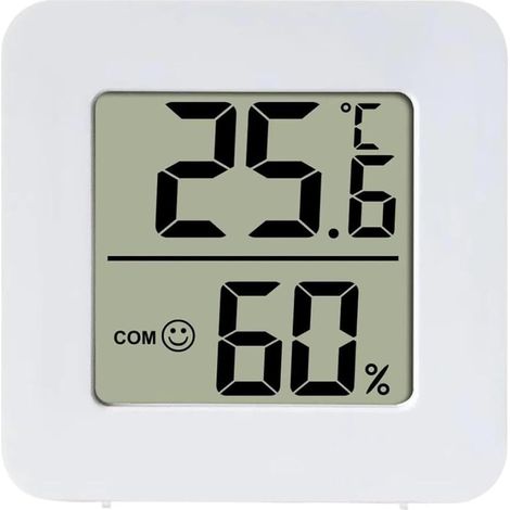 Mini thermomètre d'intérieur numérique, hygromètre de température ambiante, capteur d'humidité, thermomètre d'intérieur