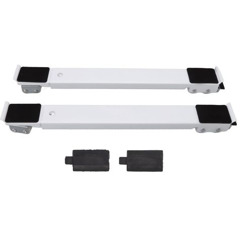 1 Paire de Roulettes Universelles Extensibles pour Électroménager - Support Lourd jusqu'à 300kg pour Réfrigérateur, Lave-linge, Lave-vaisselle, Sèche-linge (1/5)