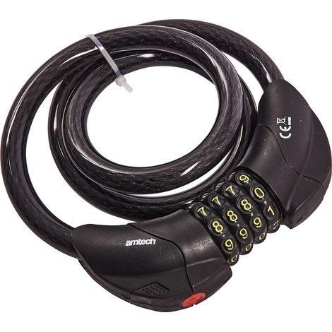 LED Combination Cable Lock - T1835