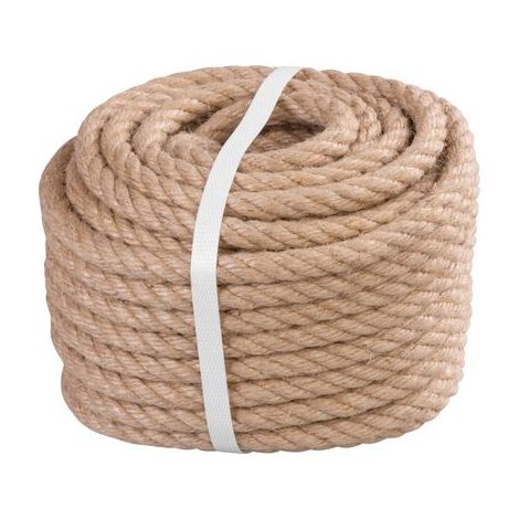 Seil Strend Pro Premium, Jute, natürlich, 12 mm, gedreht, L-20 m