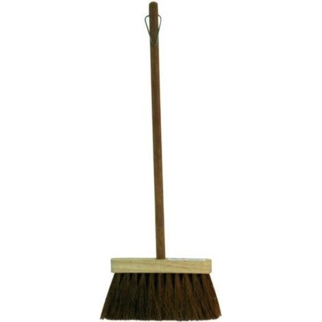 Balayette en Coco manche vertical Hauteur 52cm Marron MSV