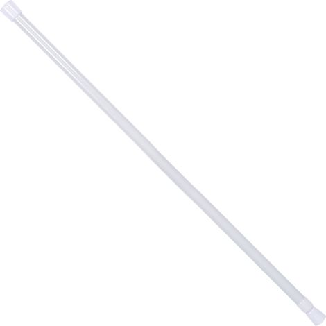 Tige de Douche Télescopique Ressort Extensible 105‑190cm pour Rideau de Fenêtre Salle de Bain (1/5)