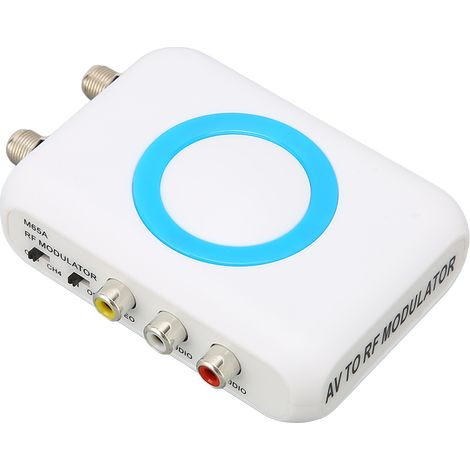 Modulateur RF M65ANTSC avec sortie AV, convertisseur démodulateur VHF HD professionnel pour système CATV