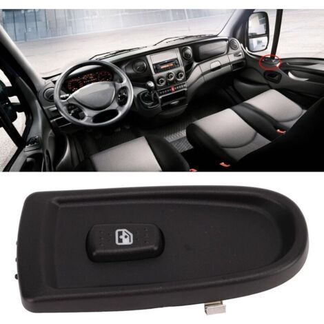 Commutateur de Commande de Verrouillage de Fenêtre côté Passager de Voiture, 5801304492 Remplacement pour Moteur de Bouton D'alimentation Iveco Daily IV-V Arrière pour IV V (1/5)