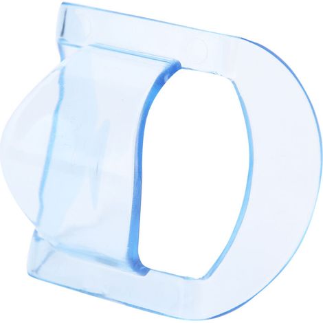 Écarteur de joues dentaire portable, outil professionnel pour soin buccal, transparent bleu pour dents antérieures (1/5)