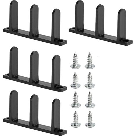 lot de 3 guide de sol pour porte coulissante (1/5)
